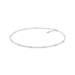 Strieborný perlový náhrdelník Ilmar