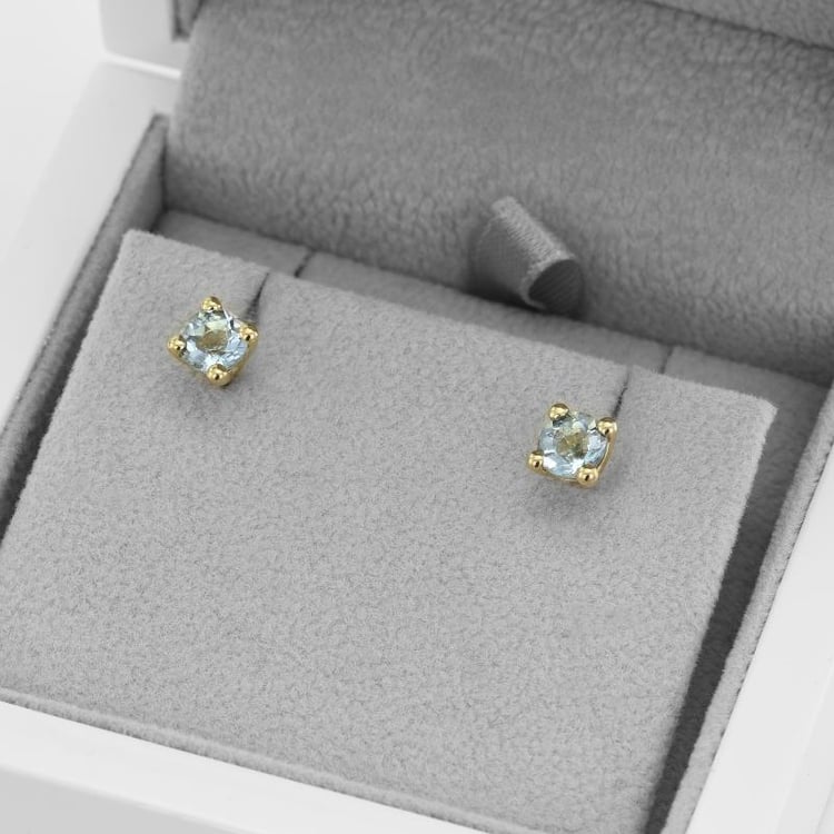 Zlaté napichovacie náušnice 51375