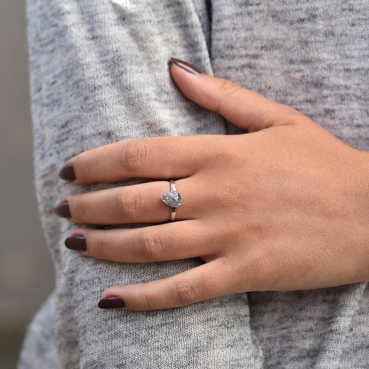 Diamantový prsteň zo zlata 34305