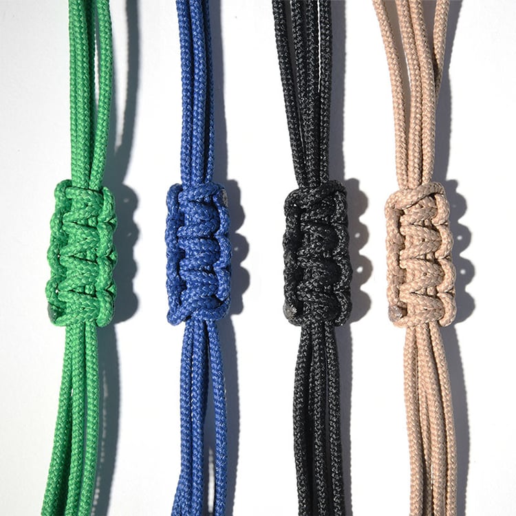 Pánsky povrázkový náramok s gravírom Buster 112171