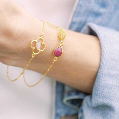 Pozlátený náramok