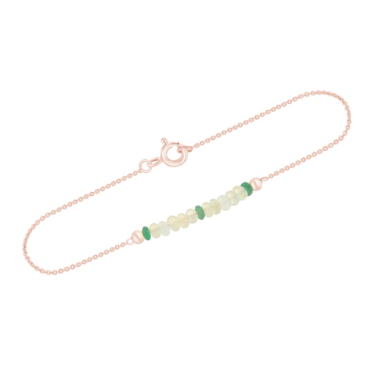 Zlatý náramok s opál 73480