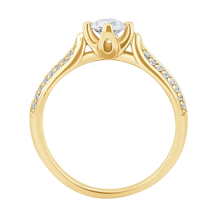 Zásnubný prsteň s diamantmi Nabyne 128838