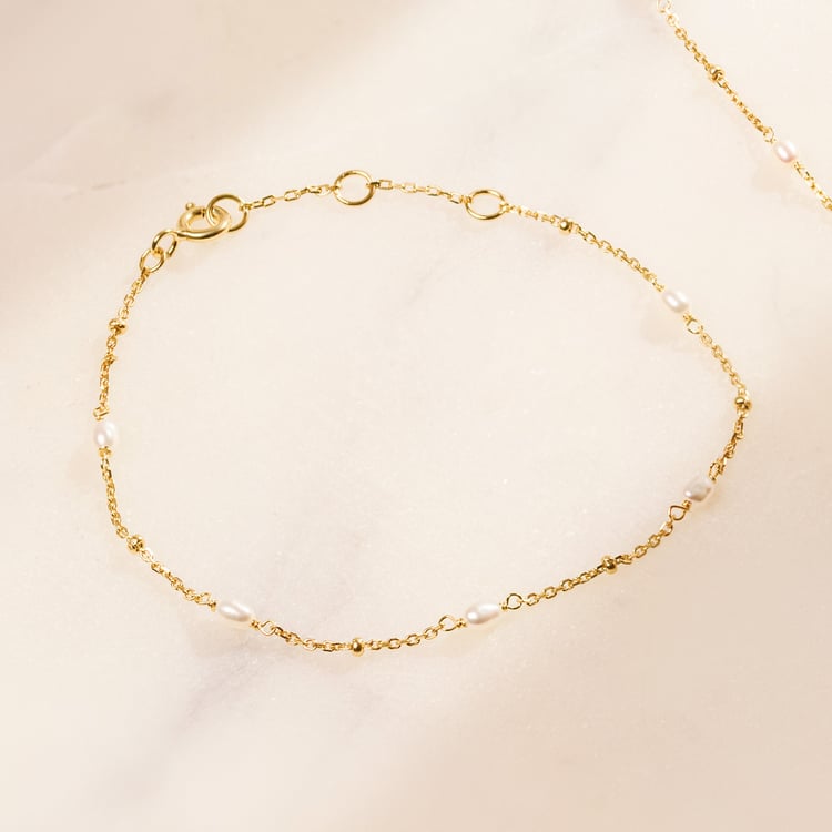 Strieborný náramok s perlami Giuletta 164613