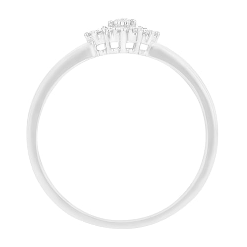 Elegantný diamantový prsteň Aubert