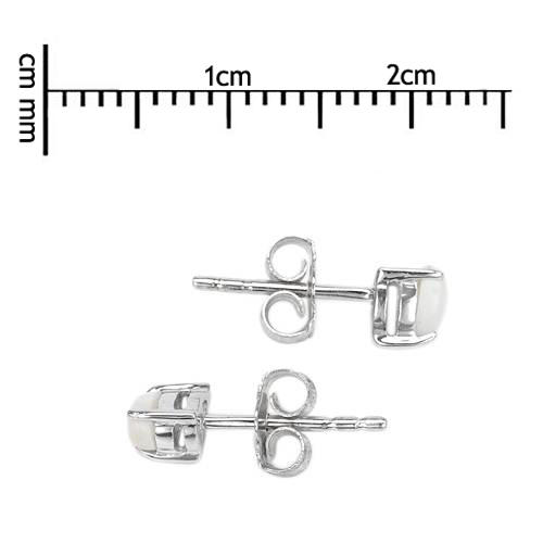 Náušnice s opálmi 53474