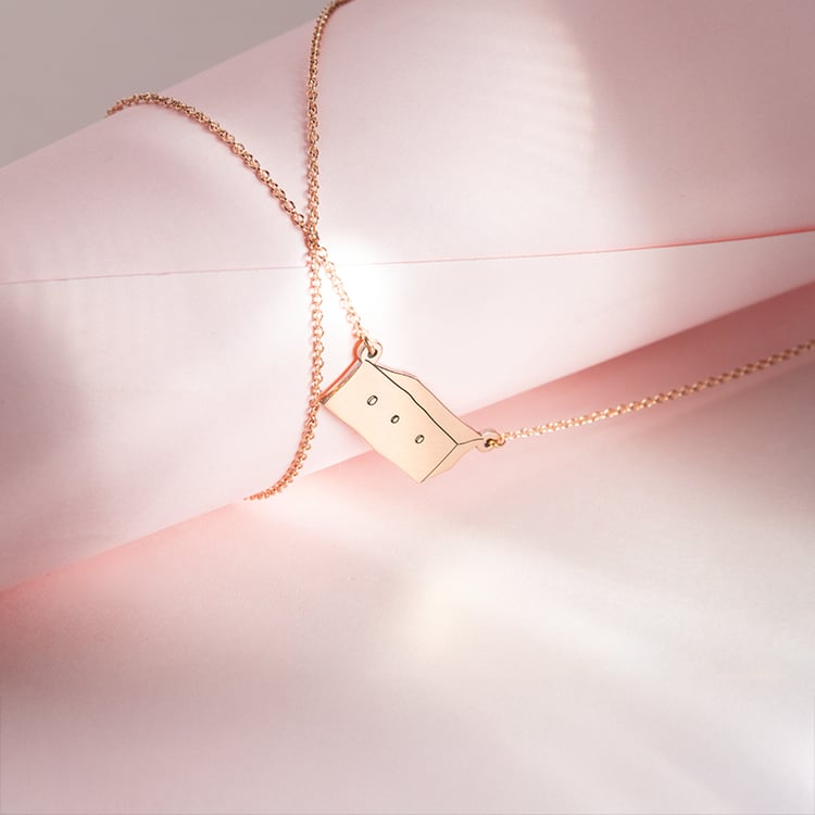 Náhrdelník s krabicou Malý princ 150640