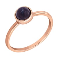 Zlatý prsten s magickým zafírom Sevita