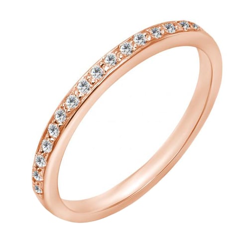 Eternity prsteň s 1.50mm moissanitmi Lorne