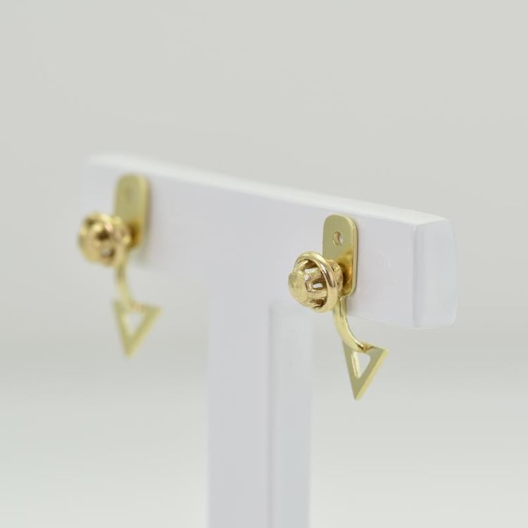 Trojuholníkové náušnice 16207