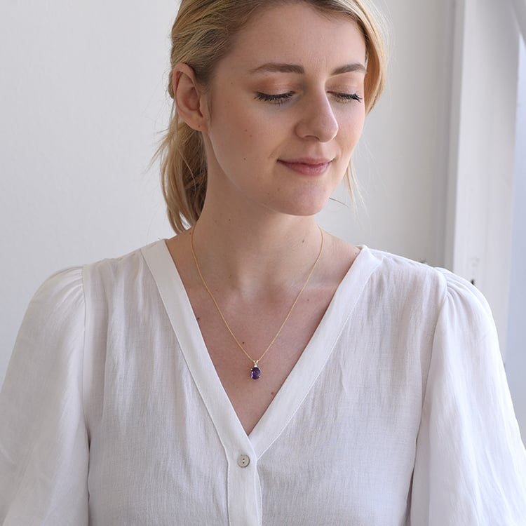 Náhrdelník s ametystom 67653