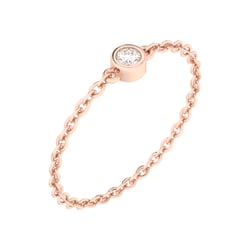 Retiazkový prsteň s lab-grown diamantom Terez