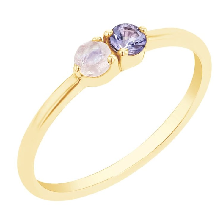 Duo prsteň s drahokamami podľa vášho výberu Penn 99921