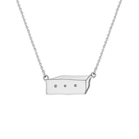 Strieborný náhrdelník s krabicou Malý princ