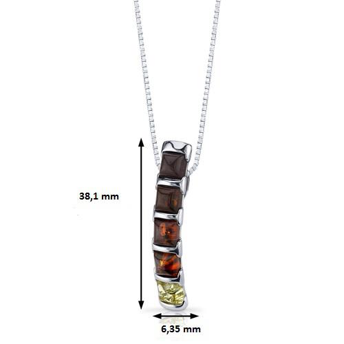 Náhrdelník s jantármi Madoni 8484