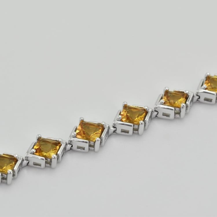 Náramok s citrínmi 27121