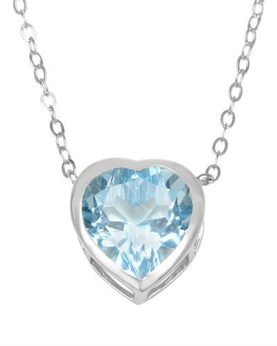 Strieborný náhrdelník srdce