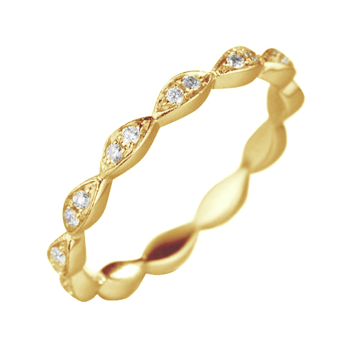 Diamantový prsteň zo zlata 88331