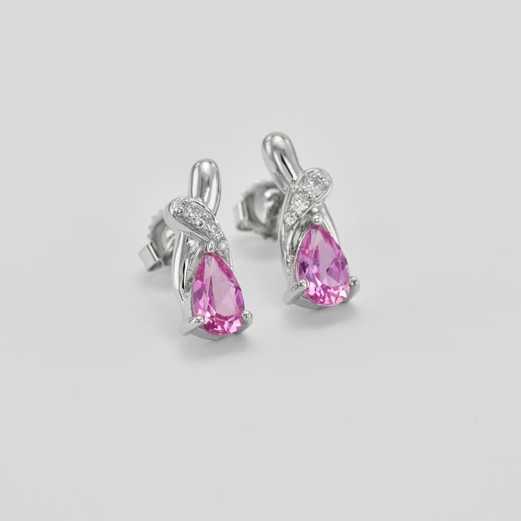 Náušnice so zafírmi 40311