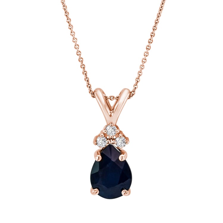 Náhrdelník so zafírom 31172