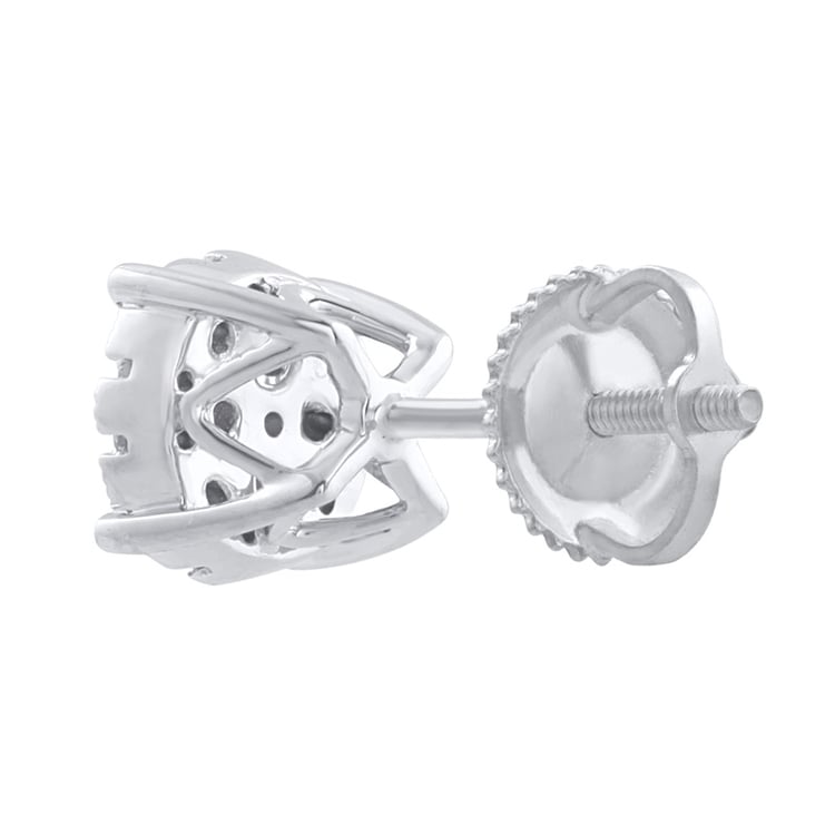 Náušnice s diamantmi 19077