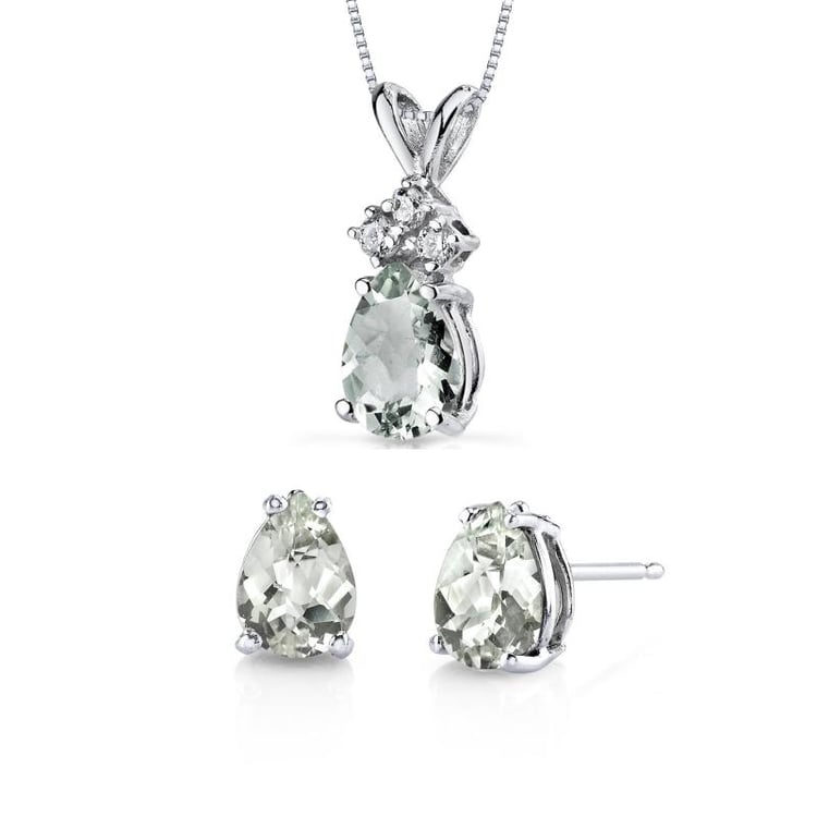 Kolekcia šperkov z bieleho zlata 20266