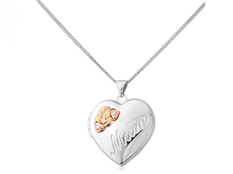 Strieborný medailón Rosies