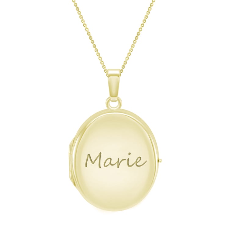 Oválny medailón zo zlata s gravírom vašej voľby Zobras 62064