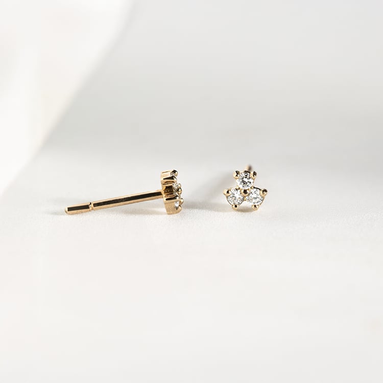 Kolekcia minimalistických šperkov s tromi lab-grown diamantmi Milton 147721