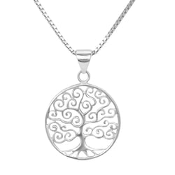 Strieborný prívesok v tvare stromu života Larte