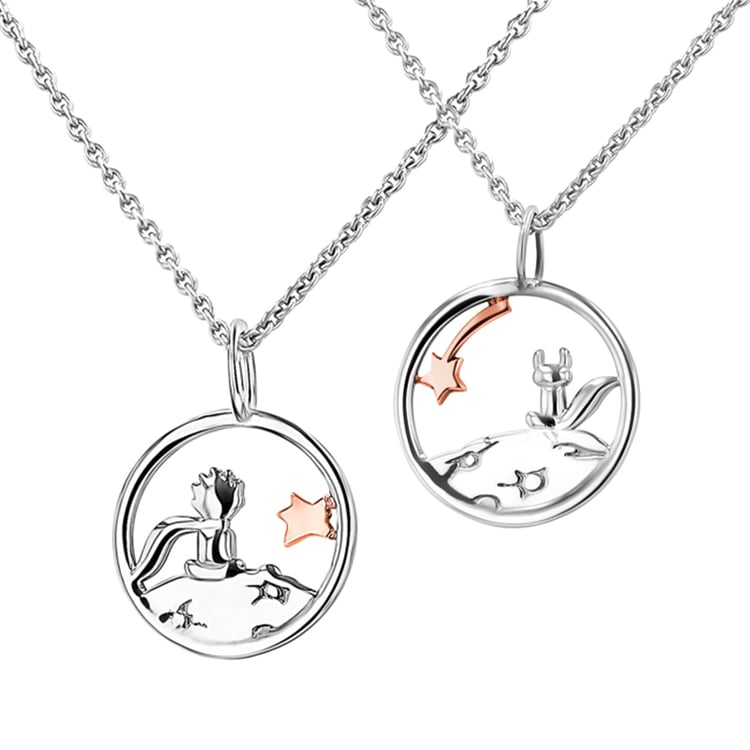 Kolekcia vykrojených náhrdelníkov Malý princ 140662