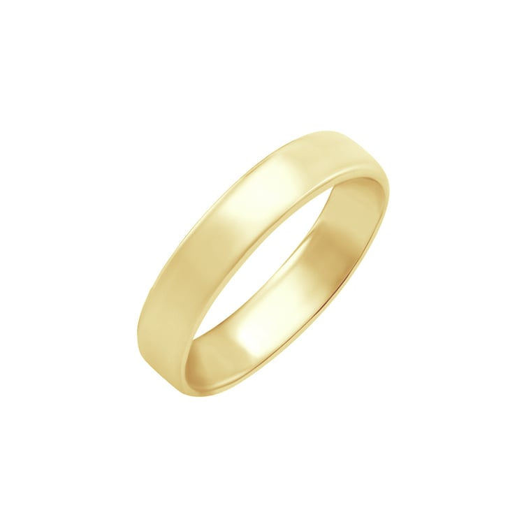 Komfortný snubný prsteň zo zlata Milda