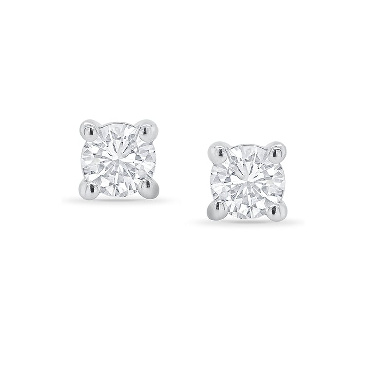 Zlaté skrutkovacie náušnice s IGI certifikovanými 0.30ct lab-grown diamantmi Marget