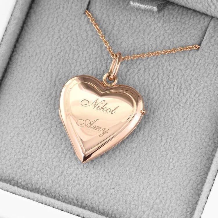 Zlatý medailón s gravírom vašej voľby 45842