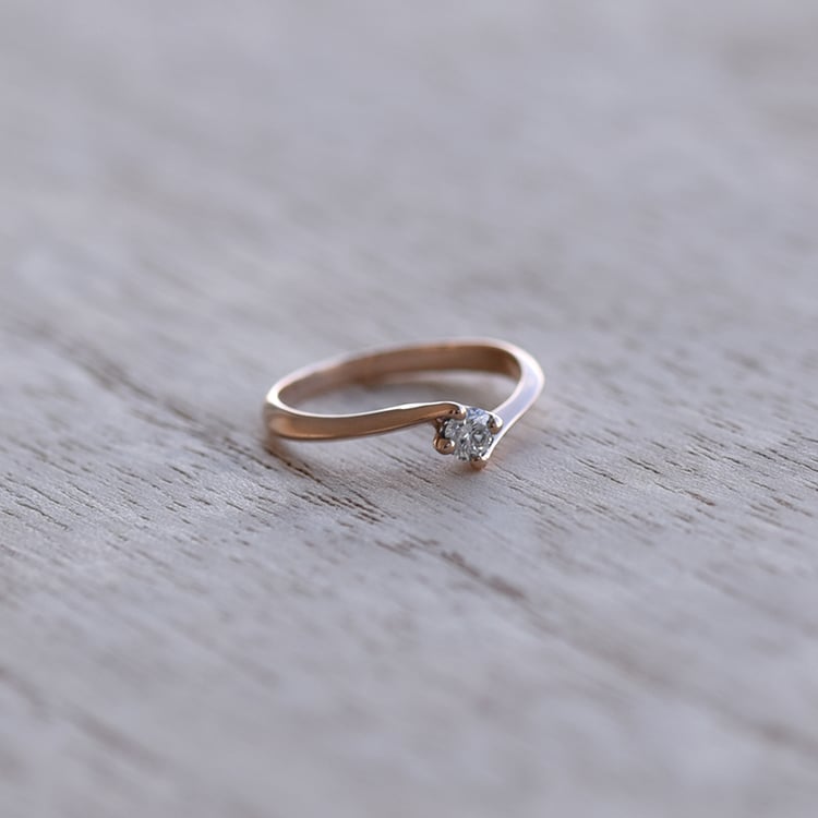 Prsteň s diamantom 64669