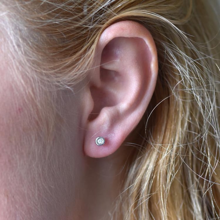 Náušnice zo zlata 11023