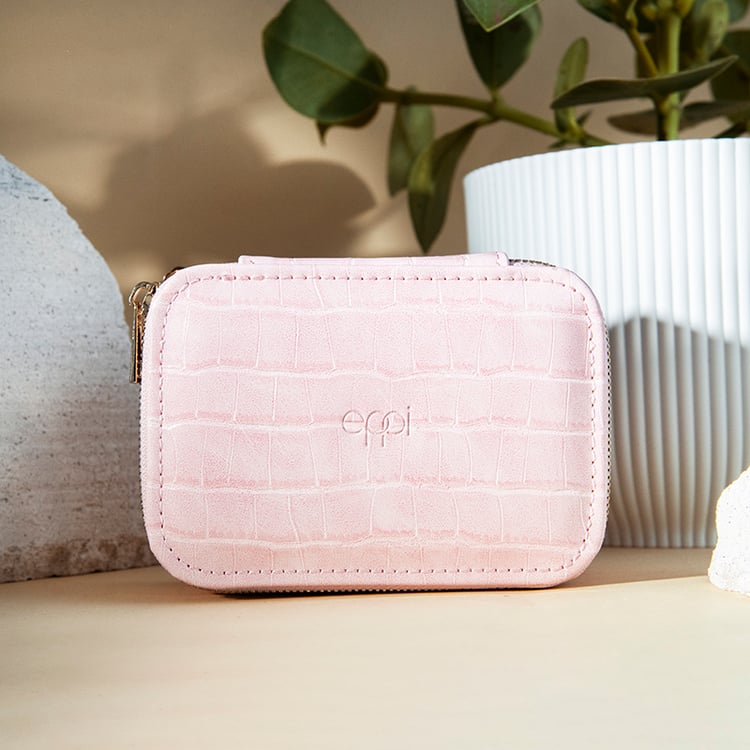 Cestovné puzdro na šperky ružové Rio 113161