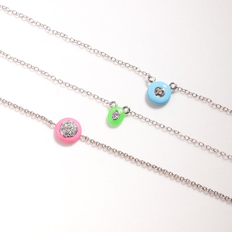 Keramický náramok s lab-grown diamantmi Kadie 122059