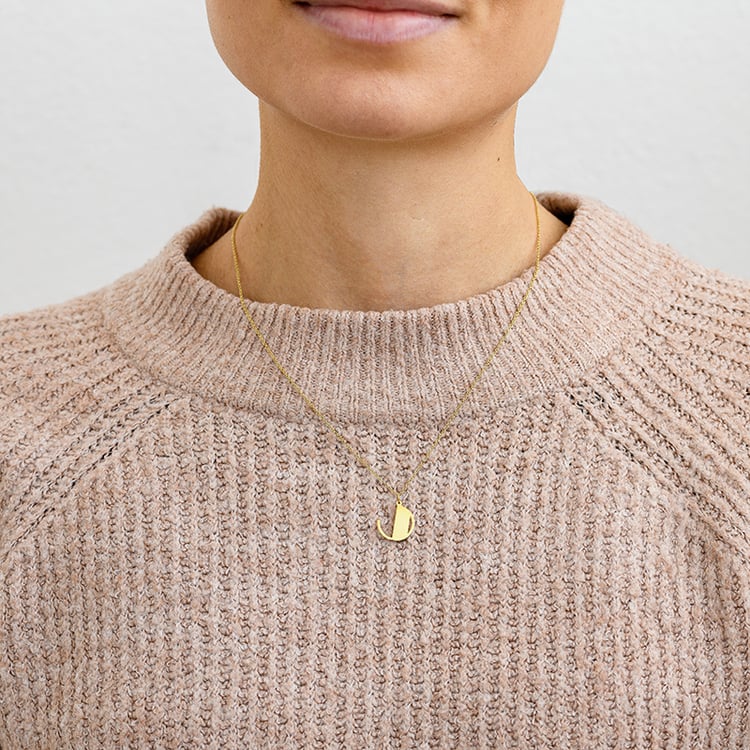 Prívesok s vykrojeným písmenom Alphabet 133259