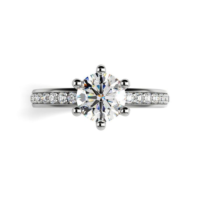 Diamanový zásnubný prsteň 23578