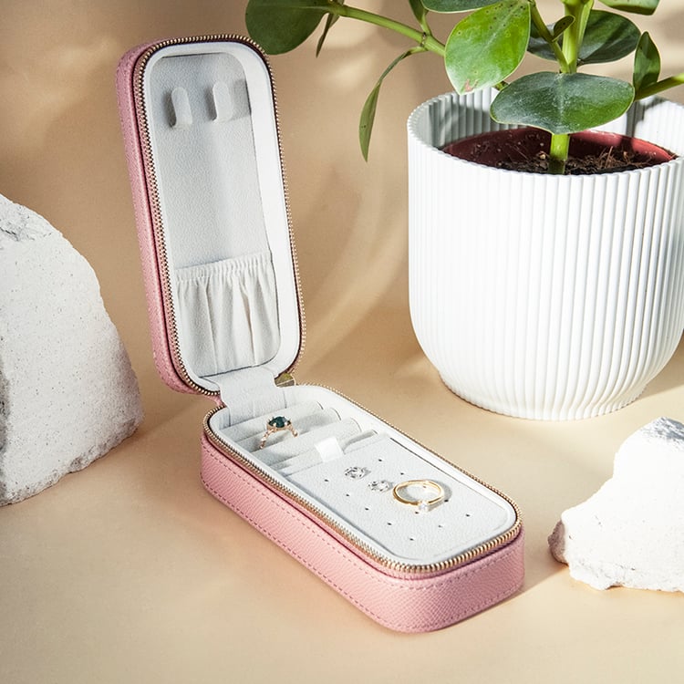Cestovné puzdro na šperky ružové Tokyo 113170