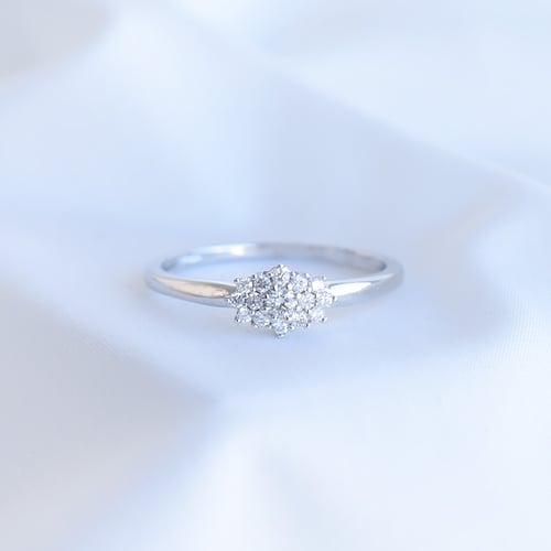 Elegantný diamantový prsteň Aubert