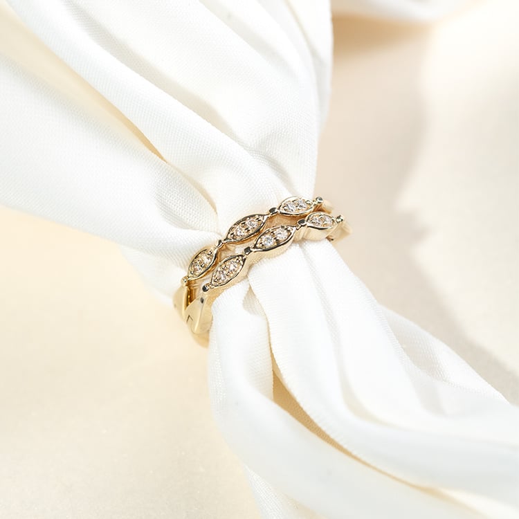 Kruhové náušnice s lab-grown diamantmi Vesell 131254