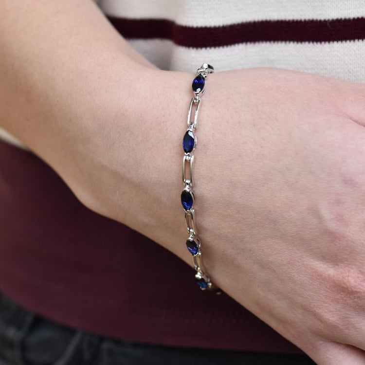 Zafírový náramok 26718