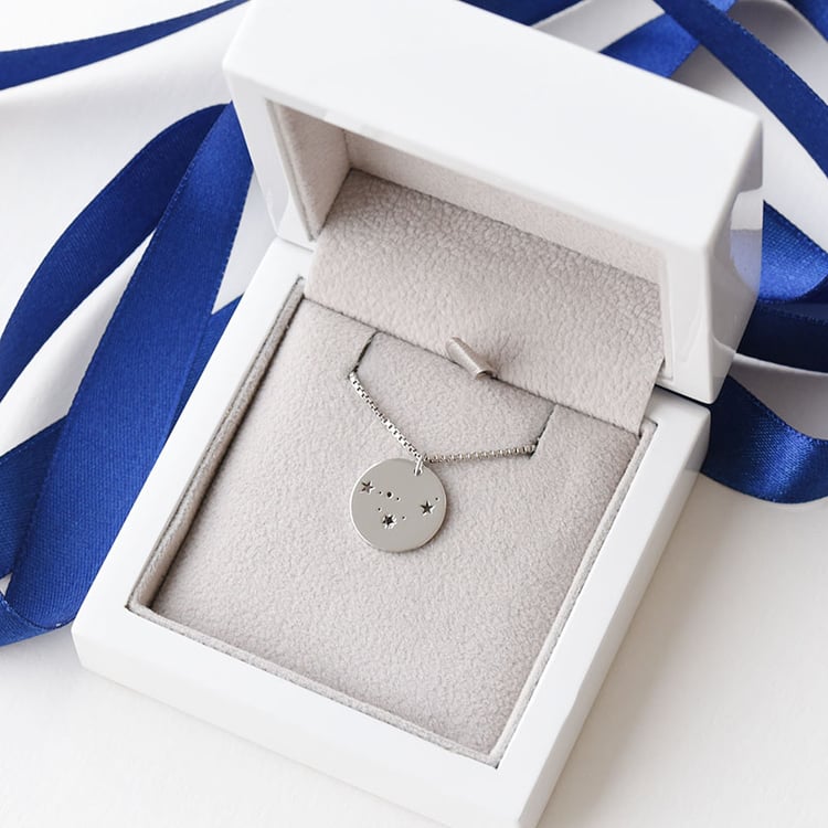 Prívesok so súhvezdím a drahokamom 90036