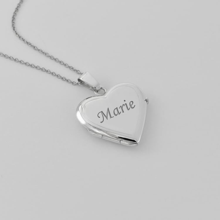 Zlatý medailón v tvare srdca s gravírom vašej voľby 62100