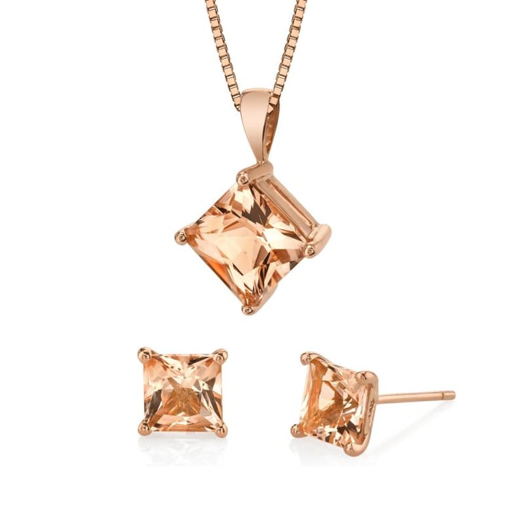 Kolekcia zlatých šperkov s princess morganitmi Gaijo