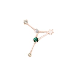 Náušnica so znamením zverokruhu Cancer