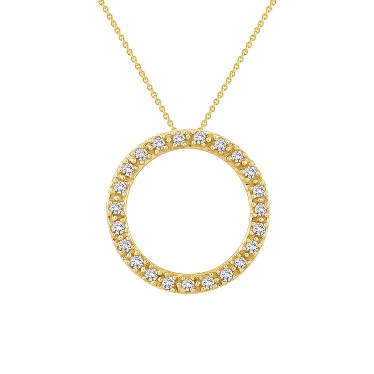 Strieborný karma prívesok s lab-grown diamantmi Adara 104272