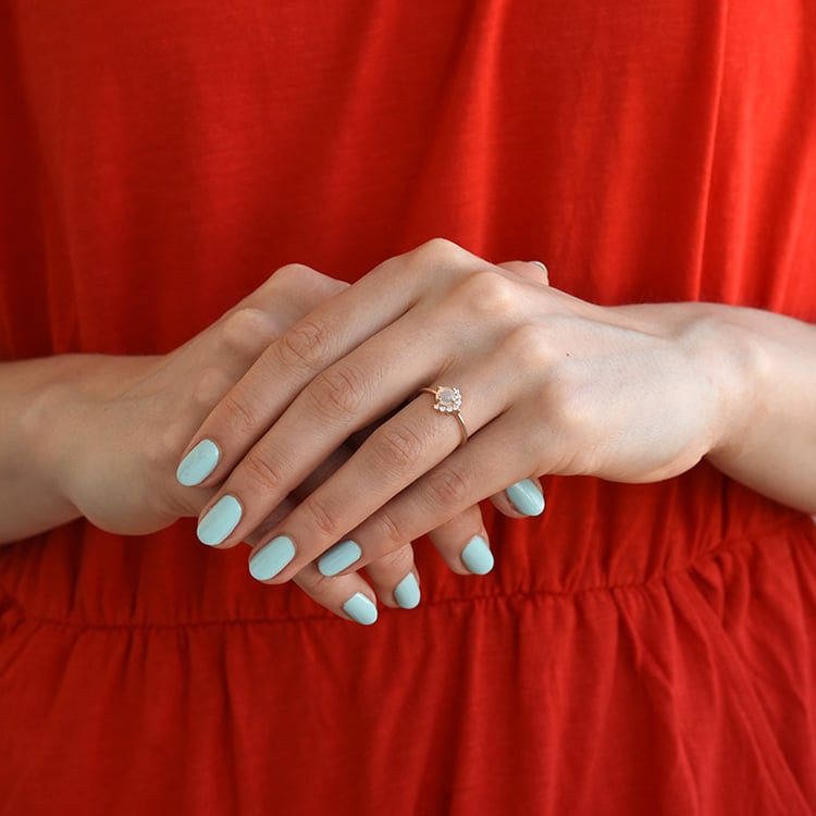 Opálový prsteň zo zlata 82212